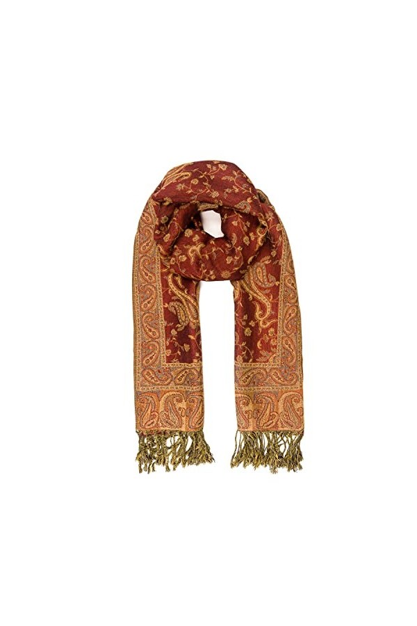 MELIFLUOS DESIGNED IN SPAIN Foulard pour femme Design espagnol élégant Écharpe longue pour printemps, automne, hiver, Baza Co