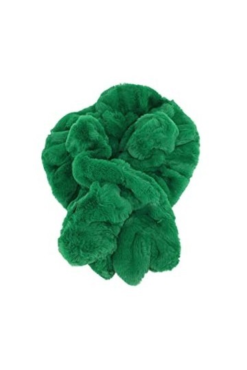 QUEEN HELENA Écharpe Hiver pour Femme SC01 vert, Taille unique