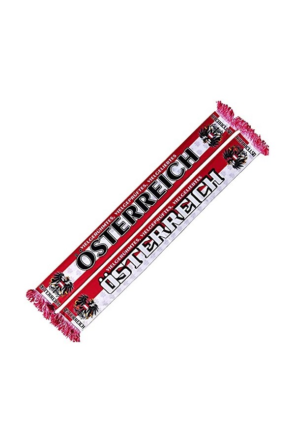 Generisch Écharpe autrichienne écharpe en soie/été pour championnat dEurope, écharpe de football, écharpe culte, écharpe s