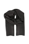 moonbow Etole Mariage Satin Noir - Maxi Foulard Femme Long et Rectangle 200cm x 140cm - Grande Echarpe Fine Chic Souple et Lé