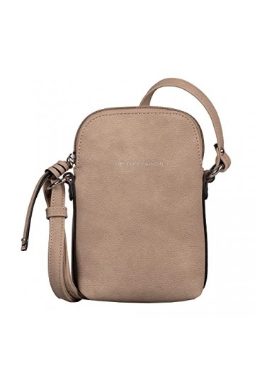 TOM TAILOR CAIA, Étui pour téléphone Portable Femme, Taupe, One Size
