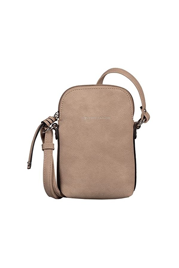 TOM TAILOR CAIA, Étui pour téléphone Portable Femme, Taupe, One Size