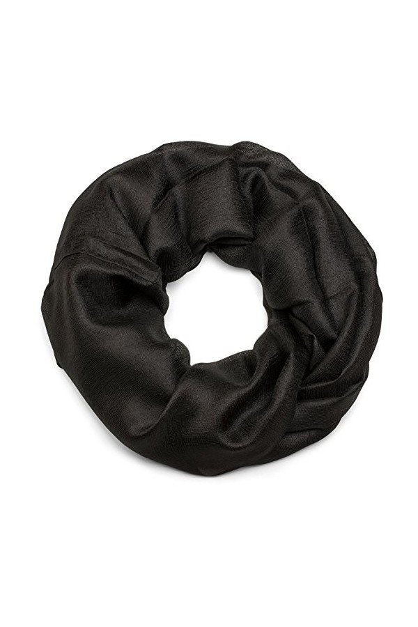 styleBREAKER écharpe loop légère et douce, unicolore, châle, tissu, unisexe 01017063, couleur:Rose-