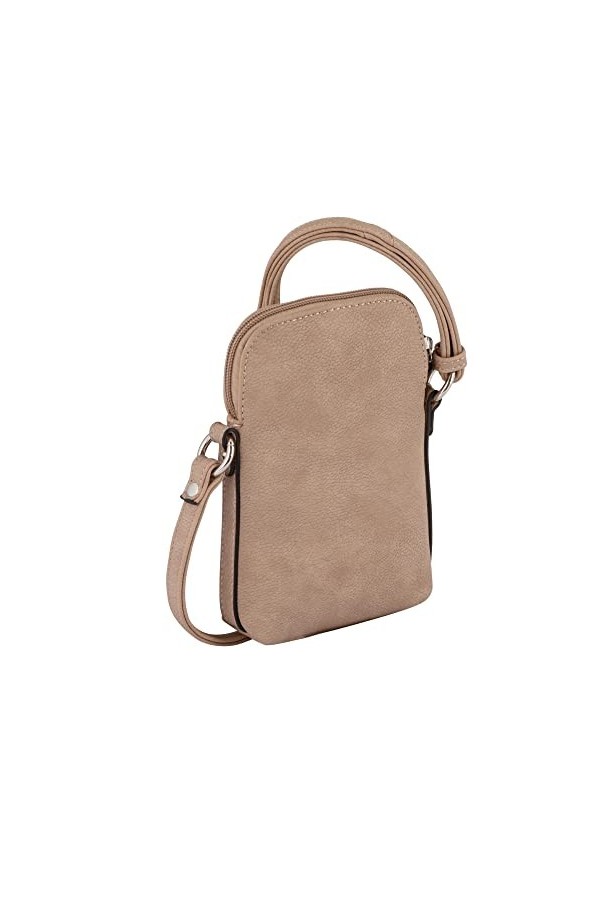 TOM TAILOR CAIA, Étui pour téléphone Portable Femme, Taupe, One Size