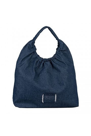 TOM TAILOR Denim Leslie, Sac à bandoulière Femme, Bleu foncé