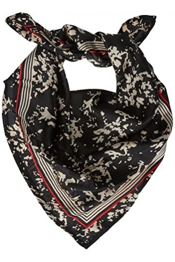 Garcia U20136_Ladies Écharpe pour Femme, Noir, Taille Unique