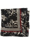 Garcia U20136_Ladies Écharpe pour Femme, Noir, Taille Unique
