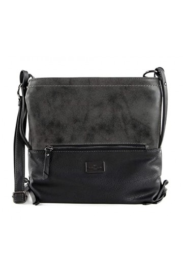 TOM TAILOR Elin, Sac bandoulière Femme, Bleu, 28,5x9x26