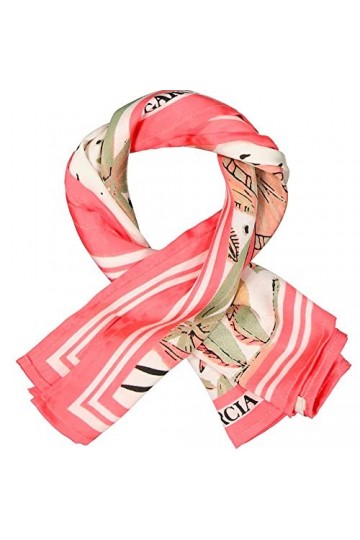 Garcia Accessoires : Écharpe Tendance, Rouge chiné, Taille Unique Femme