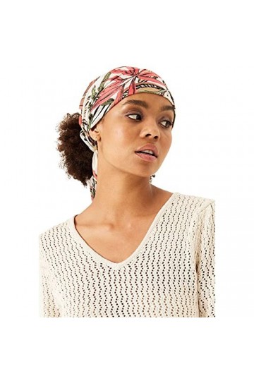 Garcia Accessoires : Écharpe Tendance, Rouge chiné, Taille Unique Femme