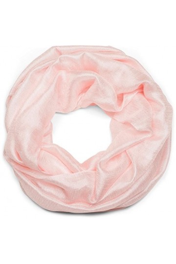 styleBREAKER écharpe loop légère et douce, unicolore, châle, tissu, unisexe 01017063, couleur:Rose-