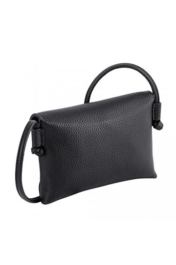 TOM TAILOR Denim Velina, Sac bandoulière sans Fermeture éclair Femme, Noir