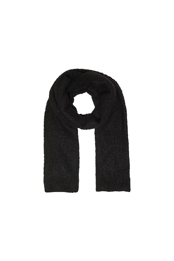 ONLY ONLLIMA Knit Long Scarf ACC Noos CC Écharpe, Noir, Taille Unique Femme