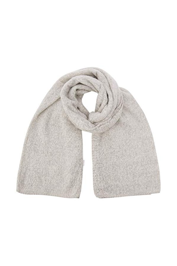 ONLY Onllima Écharpe Longue en Tricot Acc Noos, Gris Moonbeam Moonbeam , Taille Unique Femme