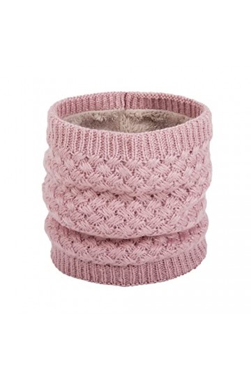 SEYUFN Echarpe Femme Hiver Originale Chaud Tricoter Cache Cou Homme Polaire Doublure Coupe-vent Doux Épais Unisexe Écharpe Sn