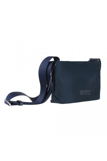 TOM TAILOR Denim Carrie, Sac bandoulière S Femme, Bleu foncé