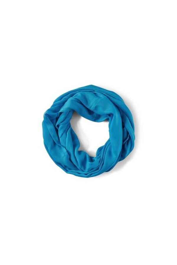 Street One A572242 Écharpe Tubulaire, Bleu Aigue-Marine, A Femme