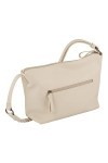 Tom Tailor Zenia, Sac bandoulière Femme, Blanc cassé