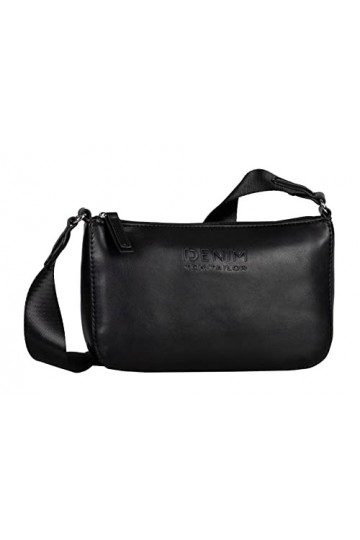 TOM TAILOR Denim Saskia, Sac à bandoulière Femme, Noir