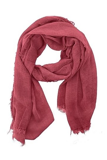 JOPHY & CO. Écharpe élégante, pour homme et femme, légère et douce, étole rectangulaire en fibre de bambou, de couleur unie o