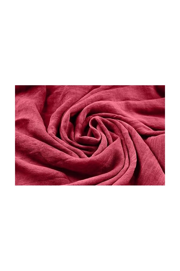 JOPHY & CO. Écharpe élégante, pour homme et femme, légère et douce, étole rectangulaire en fibre de bambou, de couleur unie o