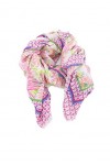 QUEEN HELENA Écharpe Foulard Femme SC17 fuchsia, Taille unique