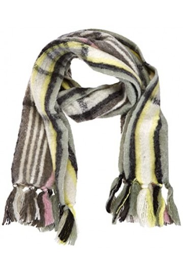PIECES PCELVI Long Scarf BC Écharpe, Gris Ardoise, Taille Unique Femme