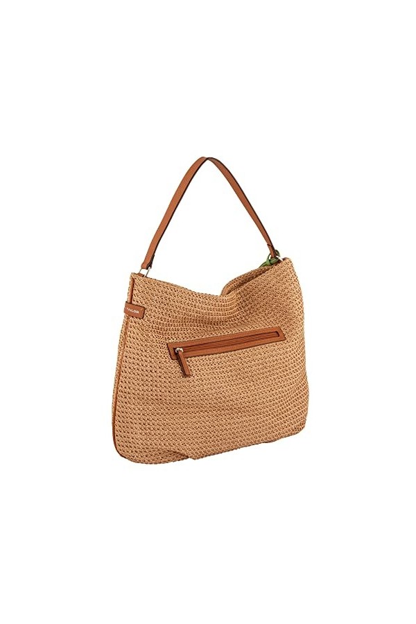 Tom Tailor Yva, Sac bandoulière Femme, Cognac mélangé