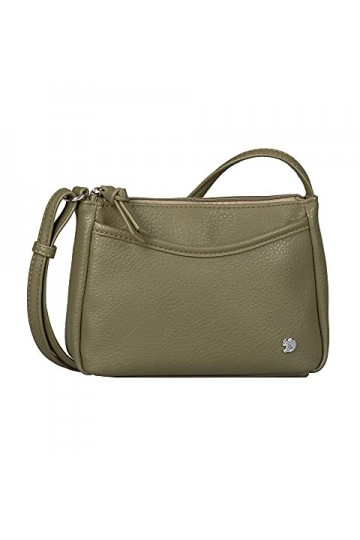 Tom Tailor and Denim Tom Tailor Bags Cilia, Sac bandoulière Femme, Sauge, 21.5x4x14