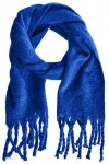 VERO MODA VMIVY League Scarf GA Noos Écharpe, Bleu Sodalite, Taille Unique Femme
