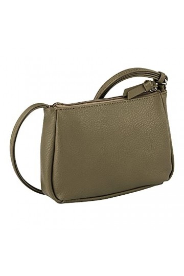 Tom Tailor and Denim Tom Tailor Bags Cilia, Sac bandoulière Femme, Sauge, 21.5x4x14