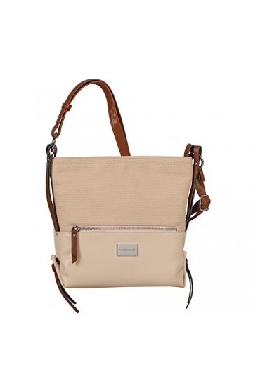 Tom Tailor Elin Sommer, Sac à bandoulière Femme, Beige