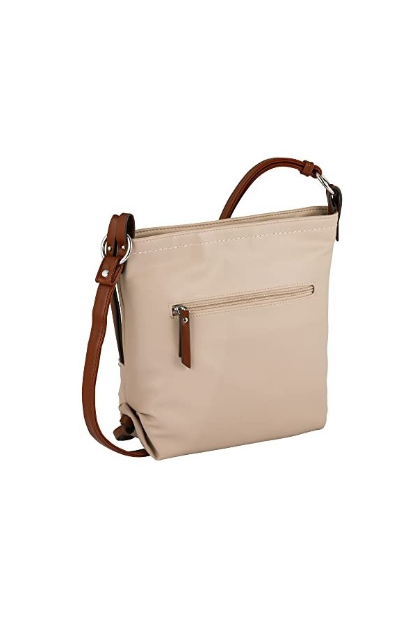 Tom Tailor Elin Sommer, Sac à bandoulière Femme, Beige