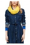 s.Oliver 38.899.91.5812 Snood Echarpe, Jaune Jaune 1201 , Unique Taille du Fabricant: 1 Femme
