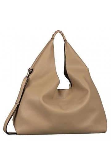 TOM TAILOR Finna, Sac à bandoulière Femme, Taupe, One Size