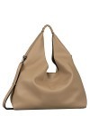 TOM TAILOR Finna, Sac à bandoulière Femme, Taupe, One Size