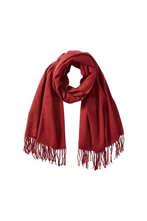 SPARKZ COPENHAGEN Gazella Scarf Echarpe, châtaigne, Taille Unique Femme