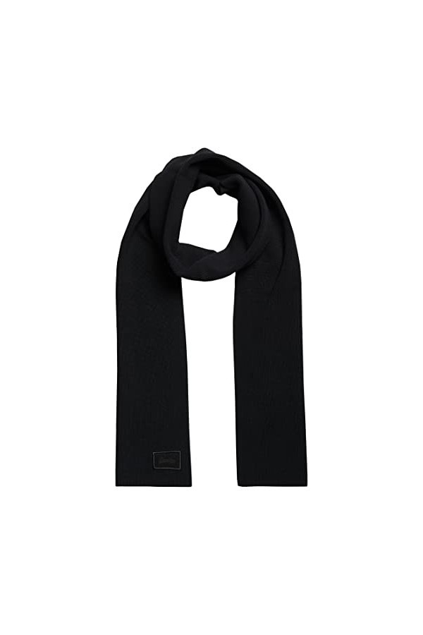 Superdry KNITTED LOGO SCARF, Echarpe,