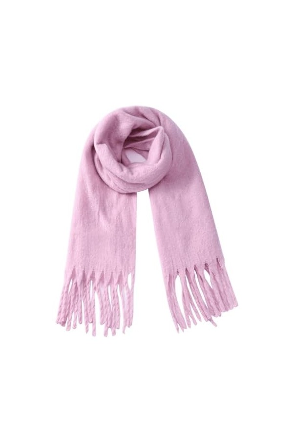 FAIRY BOUTIQUE Écharpe dhiver chaude en laine à carreaux pour femme Châles et écharpes dautomne Écharpe épaisse et moelleus