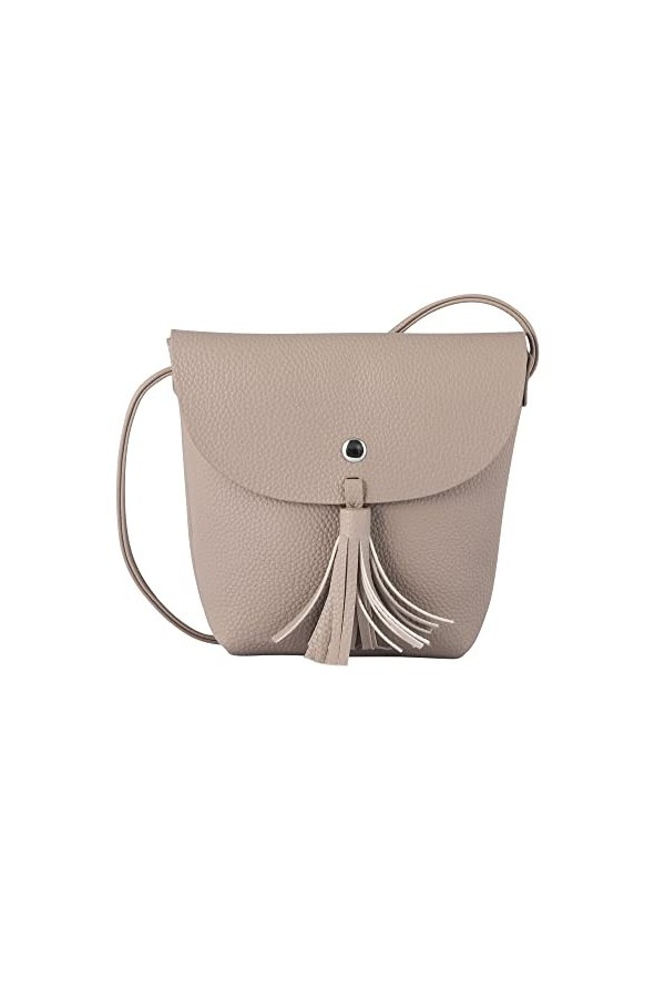 TOM TAILOR Denim Ida, Sac bandoulière Femme, Couleur Chair, 17x4,5x16