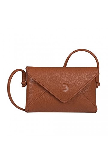 TOM TAILOR Denim Velina, Sac à bandoulière sans Fermeture éclair Femme, Cognac, XS