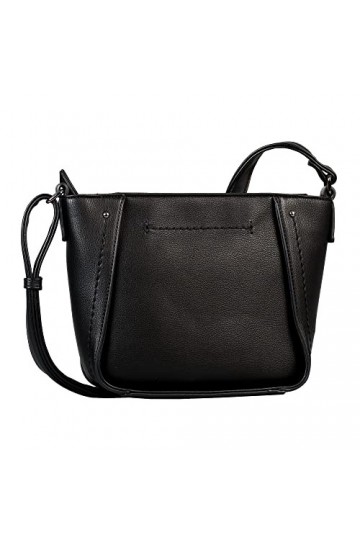 TOM TAILOR Jacky, Sac à bandoulière Femme, Noir, M