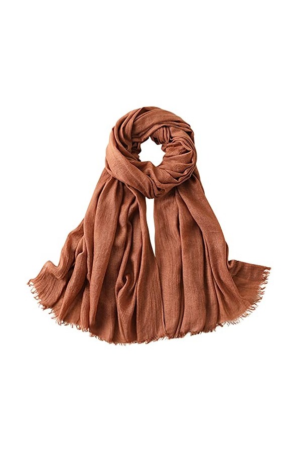 Écharpe longue en viscose pour homme et femme,Protection solaire,Grande plage,Foulard à franges,Super doux,Confortable pour l