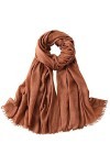 Écharpe longue en viscose pour homme et femme,Protection solaire,Grande plage,Foulard à franges,Super doux,Confortable pour l