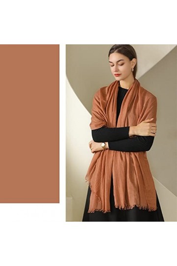 Écharpe longue en viscose pour homme et femme,Protection solaire,Grande plage,Foulard à franges,Super doux,Confortable pour l