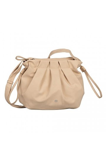 Tom Tailor Aurelia, Sac bandoulière Femme, Beige, Medium