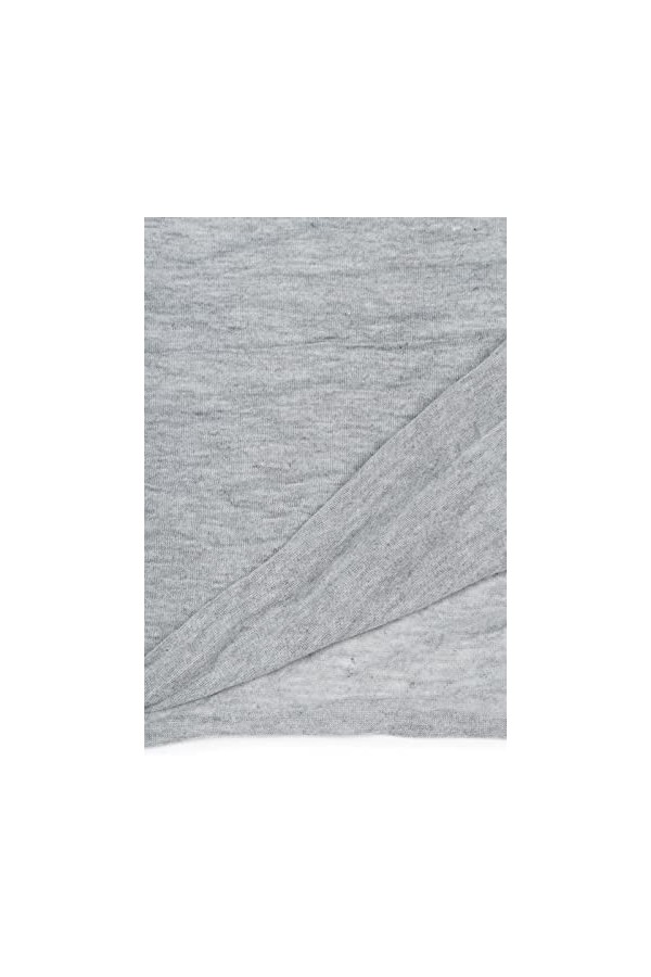 styleBREAKER Jersey Loop 01016041 Écharpe tubulaire en jersey effet crash unie, légère et élastique, Gris mélangé, taille uni