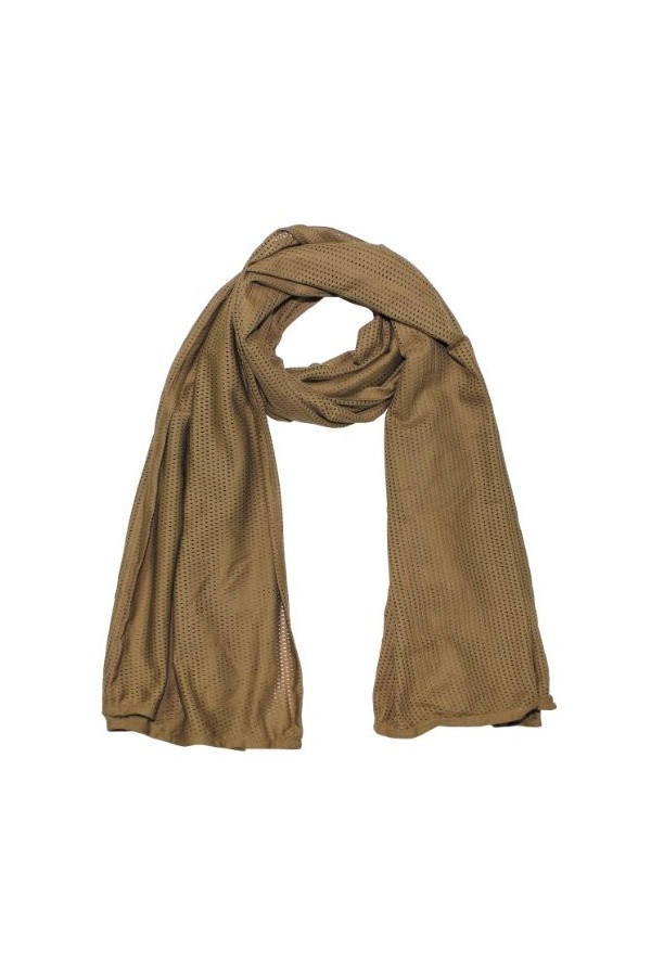 MFH écharpe Sniper - 160 x 70 cm, 100% Polyamide, Marron - Coyote