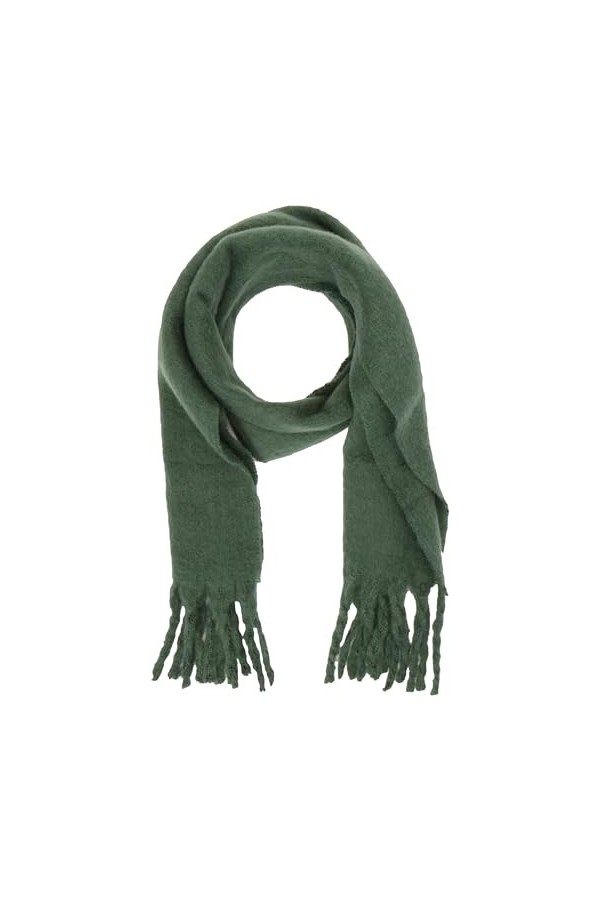 Pieces Femme Pcnikita Long Scarf Noos Bc Écharpe , Trekking Green,Taille unique