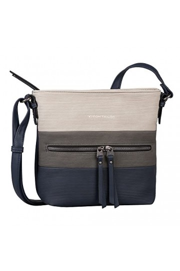 TOM TAILOR Ellen Special, Sac bandoulière Femme, Bleu mélangé